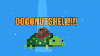 ドット絵ADV「COCONUTT SHELL!!!」（.00）がitch.ioにて無料！
