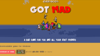 （.00）ACTゲーム「Everybody Got Mad!」がitch.ioにて無料！